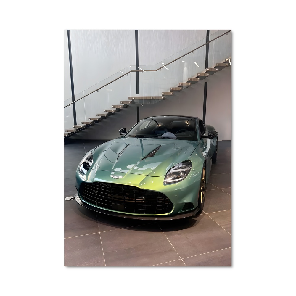 Poster Garage Classique – affiche Aston Martin